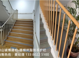 樓梯通道樹脂護(hù)欄扶手